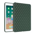 thumbnail image 1 of Allytech Case for iPad 9th/8th/7th Generation 10.2" 2021/2020/2019, Slim Luxury Diamond Pattern [Camera Protection] Shockproof Soft TPU Back Case - Green, 1 of 7