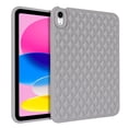 thumbnail image 1 of Allytech Case for iPad Air 11 Inch 2024, Slim Luxury Diamond Pattern [Camera Protection] Shockproof Soft TPU Back Case Compatible with Apple iPad Air 11 (2024) - Grey, 1 of 7