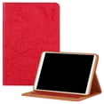 thumbnail image 1 of Allytech Case for iPad Mini 2021(6th Gen 8.3 inch), iPad Mini 6 Cover, Embossed Floral & Butterfly PU Leather Folio Anti-Slip Stand Auto Sleep Wake Card Holder Case for iPad Mini 6th Gen 2021, Red, 1 of 7