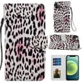 thumbnail image 1 of Allytech Case for iPhone 11 Pro 5.8" 2019, Premium PU Leather Folio Flip Stand Anti-Scratch Magnetic Snap Detachable Wrist Strap Card/Cash Slots Wallet Case for iPhone 11 Pro 2019, Leopard, 1 of 2