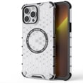 thumbnail image 1 of Allytech Case for iPhone 11 Pro Max, Non-Yellowing Anti-Scratch Slim Thin Translucent Honeycomb Heat Dissipation Dual-Layer Drop Protection Bumper Case Cover Compatible with MagSafe, White, 1 of 9