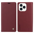 thumbnail image 1 of Allytech Case for iPhone 14 Pro 6.1",Leather Wallet Folding Case Kickstand and RFID Blocking Credit Card Slots Magnetic Closure Compatible with iPhone 14 Pro, Winered, 1 of 8