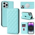 thumbnail image 1 of Allytech Case for iPhone 16 Compatible with MagSafe Wireless Charging, Shockproof Full Protective Flip Folio Wallet Case with RFID Blocking Card Slots PU Leather Stand Magnetic Cover, Blue, 1 of 10