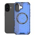 thumbnail image 1 of Allytech Case for iPhone 17, Non-Yellowing Anti-Scratch Slim Thin Translucent Honeycomb Heat Dissipation Dual-Layer Drop Protection Bumper Case Cover Compatible with MagSafe, Blue, 1 of 6