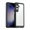 thumbnail image 1 of Allytech Clear Case for Samsung Galaxy A35, Hybrid Hard Shell Back Cover Protective Shockproof Anti-Scratch Bumper Phone Case for Galaxy A35, Black, 1 of 8