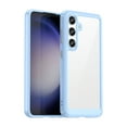 thumbnail image 1 of Allytech Clear Case for Samsung Galaxy S24, Hybrid Hard Shell Back Cover Protective Shockproof Anti-Scratch Bumper Phone Case for Galaxy S24, Blue, 1 of 8