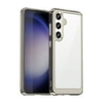 thumbnail image 1 of Allytech Clear Case for Samsung Galaxy S25, Hybrid Hard Shell Back Cover Protective Shockproof Anti-Scratch Bumper Phone Case for Galaxy S25, Gray, 1 of 8