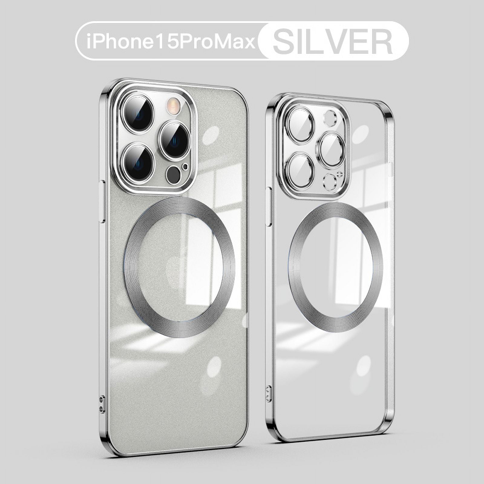 Allytech Clear Case for iPhone 15 Pro Max, Compatible with Magsafe ...
