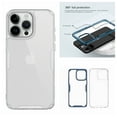thumbnail image 1 of Allytech Clear Case for iPhone 15, Ultra Slim Lightweight Transparent Case for Women Men, TPU Border Camera Screen Protection Shockproof Non- Slip Hard PC Case for iPhone 15 - White, 1 of 11