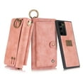 thumbnail image 1 of Allytech Compatible Galaxy Note 20 Ultra Wallet Case,Multi-Functional PU Leather Zip Wristlets Clutch Detachable Magnetic Card Slots Cash Purse Protection Cover for Samsung Galaxy Note 20 Ultra,Pink, 1 of 10