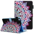 thumbnail image 1 of Allytech Compatible with Galaxy Tab A8 Case [10.5" 2021], Anti-Slip PU Leather Folding Stand [Magnetic Closure] [Card Slots] [Pen Holder] Case for Samsung Galaxy Tab A8 SM-X200/X205, Mandala, 1 of 6