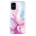 thumbnail image 1 of Allytech Compatible with Samsung Galaxy A51 4G Case, Marble Design Series Case for Women Boys Girls Soft Slim TPU Shockproof Cover for Samsung Galaxy A51 (Non 5G Version), Pink Blue Marble, 1 of 5