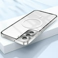 thumbnail image 1 of Allytech Compatible For Samsung Galaxy S22 Plus Clear Slim PC Case,Shockproof Rubber Camera Lens Protector Back with  Wireless Charging Cover.For Samsung Galaxy S22 Plus,Silver, 1 of 8