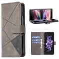 thumbnail image 1 of Allytech Compatible with Samsung Galaxy Z Fold 4 5G Case 2022, Lightweight PU Leather Full Protection Anti-Shock Non-Slip Folio Wallet Case for Galaxy Z Fold4 5G 2022, Gray, 1 of 4