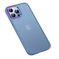 thumbnail image 1 of Allytech Compatible with iPhone 11 Pro Max 6.7"(2019) Case, Colorful Camera Frame Soft TPU Rubber and Hard PC Shockproof Anti-Scratch Slim Case for iPhone 11 Pro Max 2019 Release, Blue, 1 of 4