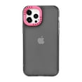 thumbnail image 1 of Allytech Compatible for iPhone 12 Case & iPhone 12 Pro Case, Premium Slim TPU Back Soft Edges Scratch Resistant Shock-Absorbing Corners Skin Case for iPhone 12/12 Pro 6.1" 2020, Black + Rose, 1 of 4