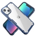 thumbnail image 1 of Allytech Compatible with iPhone 13 Case, [Ultra Clear] [Dual Protection] [Anti falling Airbag] Military-Grade Drop Yellowing-Resistant Hard Back Protective Case for iPhone 13 6.1" 2021, Blue, 1 of 12