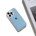 thumbnail image 1 of Allytech Compatible with iPhone 13 Pro Max Plating Case, Clear Case for iPhone 13 Pro Max 6.7" Camera Protection Soft TPU Shockproof Back Cover for Women Girls, Blue, 1 of 8