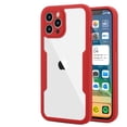 thumbnail image 1 of Allytech Compatible with iPhone 14 Plus Case 6.7 inch 2022, Shockproof Case with Sensitive Anti-Scratch Screen Protector Full-Body Drop Proof Hard Clear Back Case for iPhone 14 Plus 5G, Red, 1 of 6