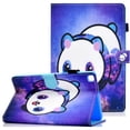 thumbnail image 1 of Allytech Cover for Samsung Galaxy Tab A 8.0 2019 Case (NO S Pen Version) SM-T290 T295 T297 Tablet Cover, Cute Panda Slim Light Folio Sleeve with Pencil Holder Card Pocket Shockproof Stand Case,Panda, 1 of 7