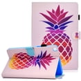 thumbnail image 1 of Allytech Cover for Samsung Galaxy Tab A 8.0 2019 Case (NO S Pen Version) SM-T290 T295 T297 Cover, Pineapple Slim Light Folio Sleeve with Pencil Holder Card Pocket Shockproof Stand Case,Pineapple, 1 of 7