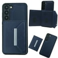 thumbnail image 1 of Allytech Detachable Magnetic Wallet Case for Samsung Galaxy A15, 2 in 1 Slim Thin Wallet Case with Credit Card Slots, Shockproof Premium PU Leather Kickstand Cover Case - Darkblue, 1 of 11