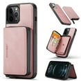 thumbnail image 1 of Allytech Detachable Wallet Case Compatible With Galaxy S20 6.2 inch, Vegan PU Leather Shockproof Flip Stand Kickstand Cash Pocket Zipper Purse Case for Samsung Galaxy S20 5G 2020, Pink, 1 of 7