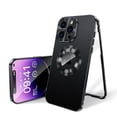 thumbnail image 1 of Allytech Double Sided Protection Case for iPhone 15 Pro Max, Buckle Metal Frame Glass Screen Protector Full Camera Protection [Anti-Drop] [Anti-Fingerprint] Case for iPhone 15 Pro Max, Black, 1 of 8