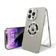 thumbnail image 1 of Allytech Double Sided Protection Case for iPhone 15 Pro Max, Buckle Metal Frame Glass Screen Protector Full Camera Protection [Anti-Drop] [Anti-Fingerprint] Case for iPhone 15 Pro Max, Gold, 1 of 8