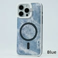 thumbnail image 1 of Allytech Fashion Denim Case for iPhone 14 Plus, Compatible with MagSafe, [Thin & Light] Lens Protection Soft Shockproof Case for iPhone 14 Plus Support Wireless Charging - Blue, 1 of 12