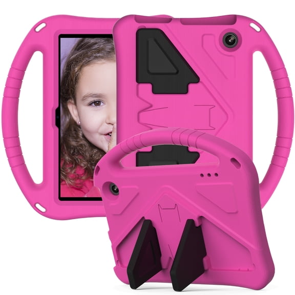 Allytech Fire 7 2022 Case, Fire 7 12th Gen Case, Kids Friendly EVA Foam Lightweight Handle Stand Shockproof Drop Protective Case Cover for Amazon Kindle Fire 7 2022 12th Generation -