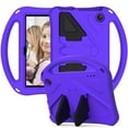 thumbnail image 1 of Allytech Fire 7 2022 Case, Fire 7 12th Gen Case, Kids Friendly EVA Foam Lightweight Handle Stand Shockproof Drop Protective Case Cover for Amazon Kindle Fire 7 2022 12th Generation - Purple, 1 of 5