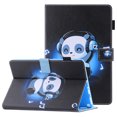 thumbnail image 1 of Allytech Fire 7 2022 Case, Fire 7 12th Gen Case, Slim Fit Folio Flip Cover Auto Sleep Wake Protective Shockproof Pencil Hoder Case Shell for Aamzon Fire 7 12th Gen 2022 - Music Panda, 1 of 6