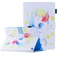 thumbnail image 1 of Allytech Fire 7 Case 12th Gen 2022 Released -  PU Leather Cute Pattern Folio Flip Smart Cover Multi Angle Stand Shockproof Drop Protective Case Cover for Amazon Fire 7 2022 12th Gen - Baby Unicorn, 1 of 6