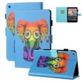 thumbnail image 1 of Allytech Fire HD 10 Case 9th Gen, Fire HD 10 Case 7th Gen, PU Leather Folio Flip Kickstand Auto Sleep Wake Shockproof Protection Case Cover for Amazon Fire HD 10 Case 2019/2017, Colorful Elephant, 1 of 1