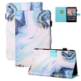 thumbnail image 1 of Allytech Fire HD 8 Case 2018/2017/2016 (NOT for Fire HD 8 2020), Slim Fit Smart Cover Auto Sleep Wake Kickstand Flip Shockproof Case Cover for Amazon Kindle Fire HD 8 2018, Marble, 1 of 5