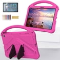 thumbnail image 1 of Allytech Fire Max 11 Case Cover with Screen Protector, Kids Friendly Handle Stand Shockproof Protective EVA Rubber Lightweight Case for Amazon Fire Max 11 13th Gen 2023 - Rose, 1 of 7