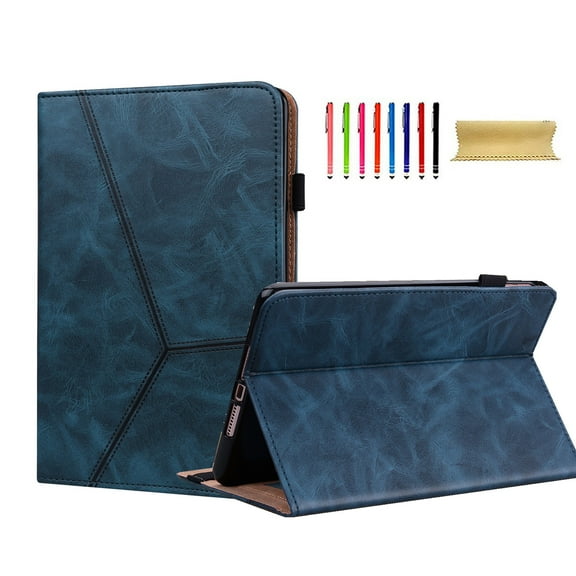 Allytech Fire Max 11 Case, Slim Fit PU Leather Cards Slots Kickstand Protective Folio Flip Case Cover for Amazon Fire Max 11 13th Generation 2023 - Blue