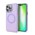 thumbnail image 1 of Allytech Fit for Apple iPhone 14 Pro 6.1 inch Liquid Silicone Magsafe Case Compatible with Wireless Charging,Military Grade Protection Soft Rubber Slim Fit Magnetic Phone Cover,Purple, 1 of 7