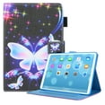 thumbnail image 1 of Allytech Flip Case for Apple iPad mini 6th Gen 8.3-Inch,Premium PU Leather Folio Kickstand Auto Sleep Wake Smart Cover Shockproof Full Body Protection Case for Apple Mini iPad 6 8.3",Butterfly, 1 of 1