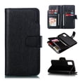 thumbnail image 1 of Allytech Flip Case for Galaxy S20 6.2", Premium PU Leather Shockproof Full Protection 9 Cards Slots Magnetic Clasp Folio Style Wallet Case Cover for Samsung Galaxy S20, Black, 1 of 10
