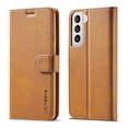 thumbnail image 1 of Allytech Flip Case for Galaxy S21 Plus, Premium PU Leather Wallet Case Classic Design with Card Slot and Magnetic Closure Folio Fold Stand Cover Case for Samsung Galaxy S21 Plus 5G, Yellow, 1 of 7