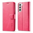 thumbnail image 1 of Allytech Flip Case for Galaxy S21, Premium PU Leather Wallet Case Classic Design with Card Slot and Magnetic Closure Folio Fold Stand Cover Case for Samsung Galaxy S21 5G, Rose, 1 of 7