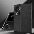 thumbnail image 1 of Allytech Flip Case for OnePlus Open 2023, PU Leather Slim Fit Stand Feature Skin-Feel Vintage Protective Shockproof Case Cover for OnePlus Open - Black, 1 of 10