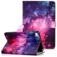 thumbnail image 1 of Allytech Flip Case for iPad 10.2" 2019, PU Leather Slim Fit Folio Stand Shockproof Smart Cover Auto Sleep Wake Protective Anti-Scratch TPU Back Cover Case for Apple iPad 7th Generation,Galaxy, 1 of 8