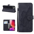 thumbnail image 1 of Allytech Flip Case for iPhone 13 Mini 2021 Model 5.4 inch, Premium Retro Butterfly PU Leather Wallet Case with [Magnetic Closure][Card Holder][Wrist Strap] Stand Cover for iPhone 13 Mini, Black, 1 of 5