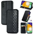 thumbnail image 1 of Allytech Flip Wallet Case for Samsung Galaxy S23 FE, Premium PU Leather Luxury Case with Kickstand & Card Slots, Strong Magnetic Closure Inner Soft TPU Shockproof Protective Case for Women Men - Black, 1 of 5