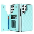 thumbnail image 1 of Allytech Flip Wallet Case for Samsung Galaxy S23 Ultra with Card Slots, Premium PU Leather [RFID Blocking] [Double Magnetic Button] Kickstand Shell, Shockproof Anti-Fall Protective Case - Mint, 1 of 7
