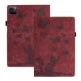 thumbnail image 1 of Allytech Flip Wallet Case for iPad Pro 13 Inch M4 (2024), Auto Sleep/Wake, Pencil Holder & Card Slots, Lovely Pattern PU Leather Shockproof Slim Fit Kickstand Case - Winered, 1 of 8