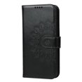 thumbnail image 1 of Allytech Flip Wallet Case For iPhone 13 6.1 inch,Luxury PU Leather 360 Protection Shockproof Magnetic Stand with Wrist Strap Cover.For iPhone 13,Black, 1 of 7
